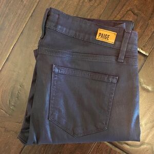PAIGE Women's Deep Indigo Skinny Jeans